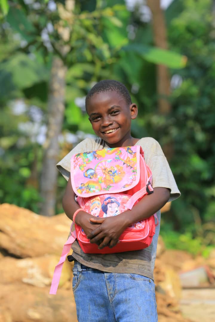 A child at ECAO Uganda